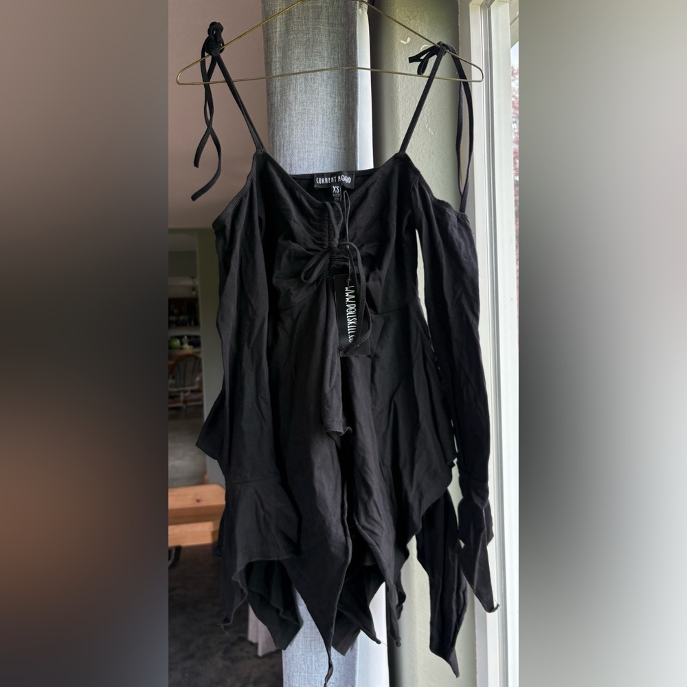Current Mood Black Fairy Dress